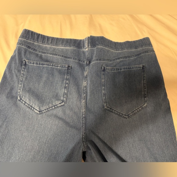 Lands' End Deep Blue Denim Pants - Picture 3 of 10